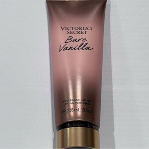 Victoria's Secret Bare Vanilla Lotion in Bronze Tube